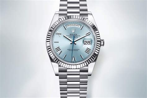 rolex platinum day date.